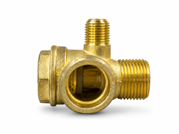 Brass Multi-Port Plumbing Fitting CHEQUE COMPACTO COMPRESOR