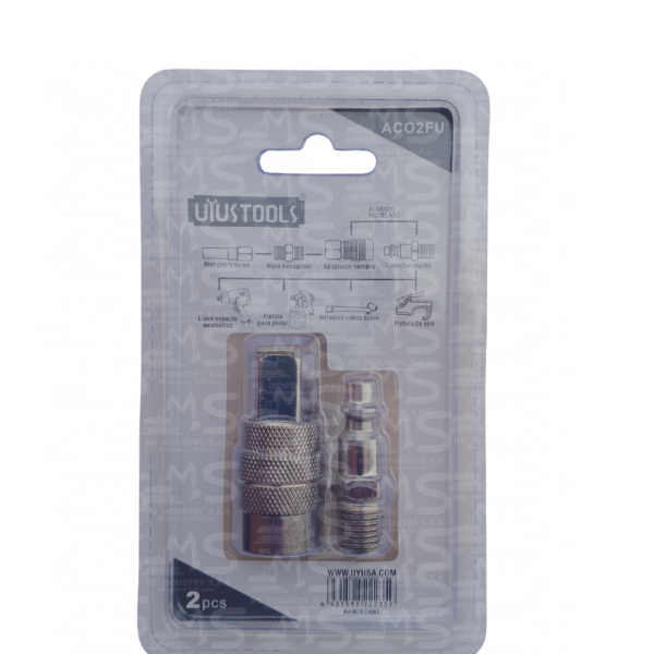 JUEGO DE  ACOPLE RAPIDO 2PZ UYUS ACO2FU