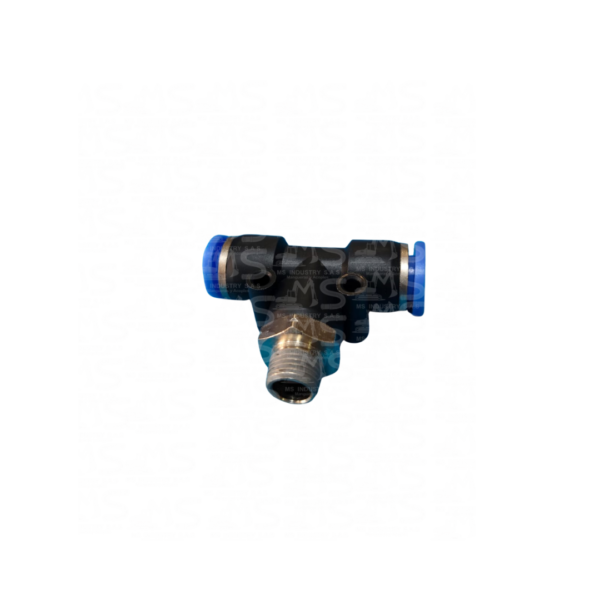 Racor Tee Macho Pretolok Metalico