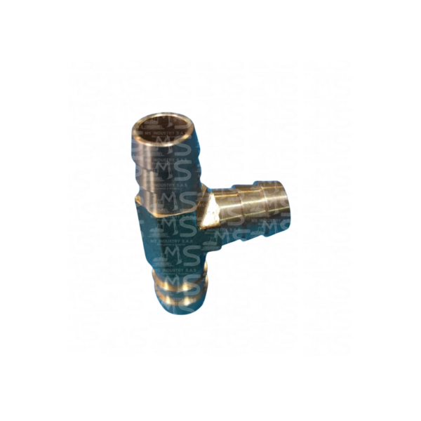 Racor TEE BI ESPIGO BRONCE