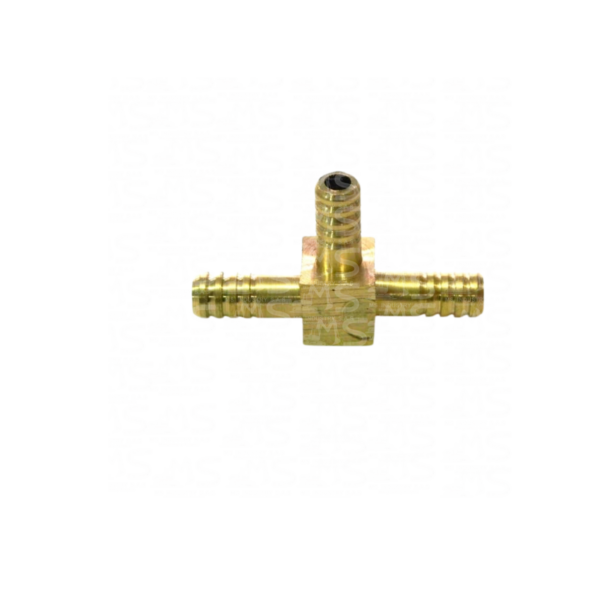 Racor TEE BI ESPIGO BRONCE