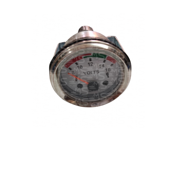 Voltímetro (1) MEDIDOR VOLTIMETRO 12V TABLERO BLANCO GPM 216-057