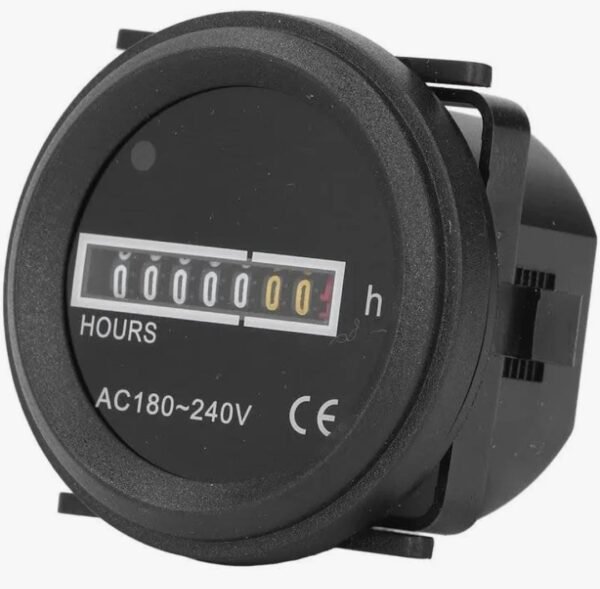 MEDIDOR HOROMETRO REDONDO