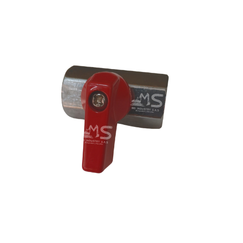 mini válvula hembra hembra Acero