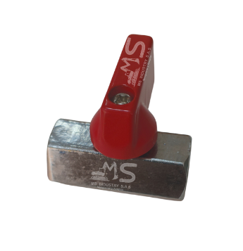 mini válvula hembra hembra Acero