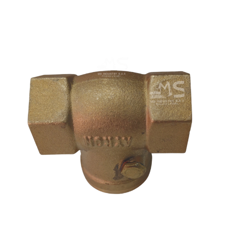 válvula cheque de cortina