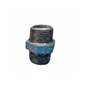 Garbanzo (3) NIPLE hexagonal Hierro Galvanizado1 1/2 (venta por unidad)