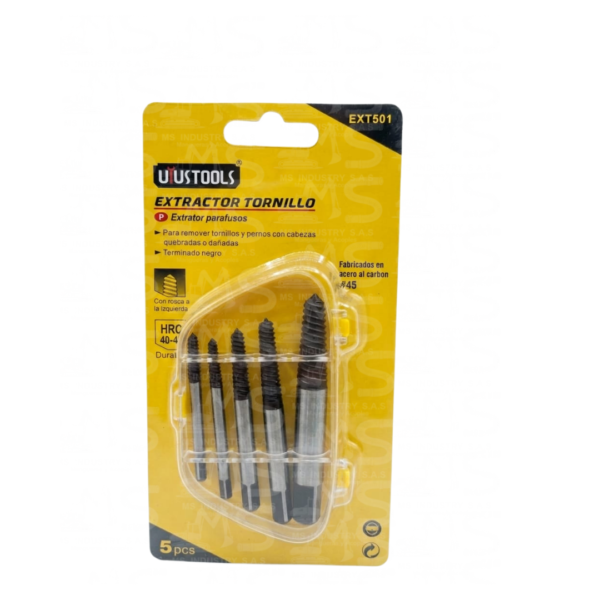 Juego Extractor Tornillo 5 PZ UYUS