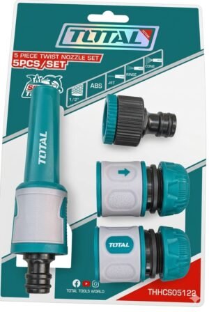 Conector Manguera 5 PZS Super TOTAL