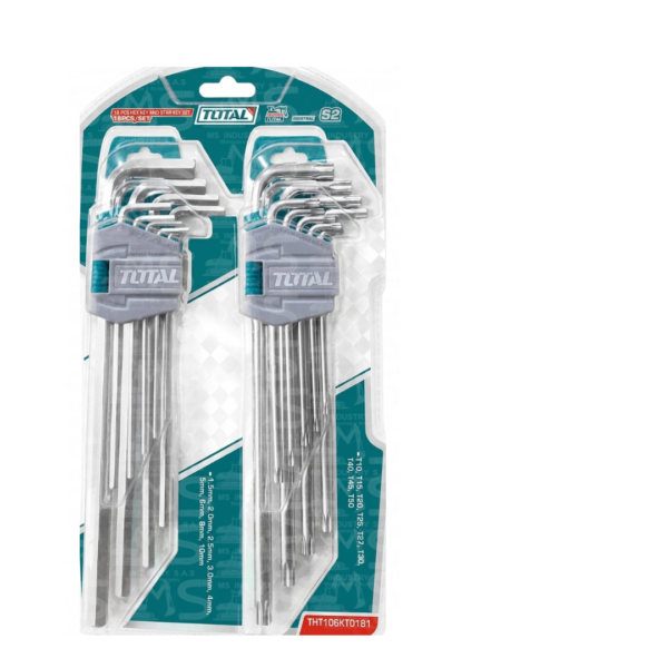 Juego Llaves TORX 18 Piezas